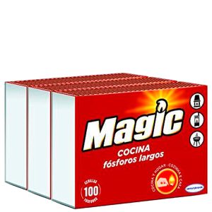 Fosforos Cocina Magic 100 Unidades Largos