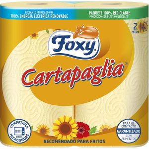 Foxy Cartapaglia Papel cocina especial fritos 2 rollos