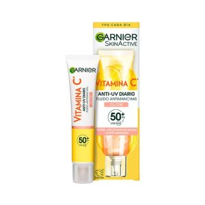 Garnier Fluido Anti-UV SPF50 Antimanchas Efecto Glow con vitamina C 40 ml