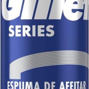 Gillette Espuma de Afeitar Pieles Sensibles Refrescante con Eucalipto, 250 ml