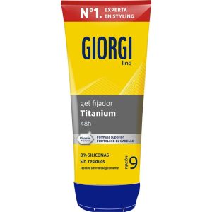 GIORGI Line Gel Fijador Titanium 48 h 0% siliconas fijación 9 170ml