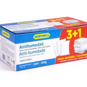 Humydry Antihumedad Compact Neutro Aparato + 3 Recambios 450 g