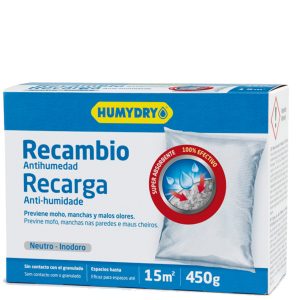 Humydry Neutro Recambio Bolsa Antihumedad 450g(15 M2)