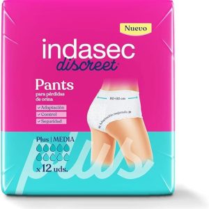 Indasec Pants Plus Talla Mediana 12