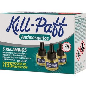 Insecticida Kill Paff Recambio 3 Unidades – 135 Noches
