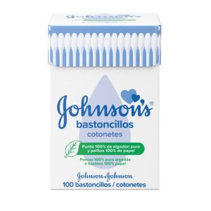 Johnson’s Bastoncillos algodón 100 ud