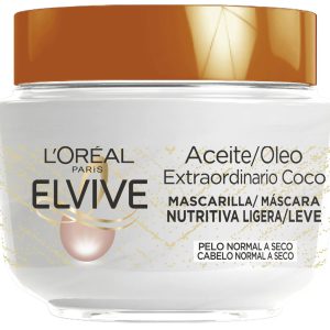 L’Oreal París Elvive Aceite extraordinario coco mascarilla nutritiva 300ml