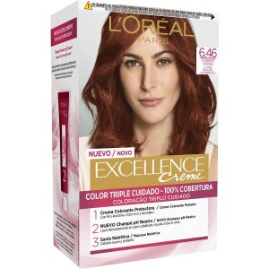 L’Oreal Paris Tinte Excellence Creme 6.46 Kupferroter Mahagoni