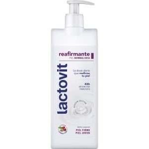 Lactovit leche corporal reafirmante piel normal 400 ml |Dosificador