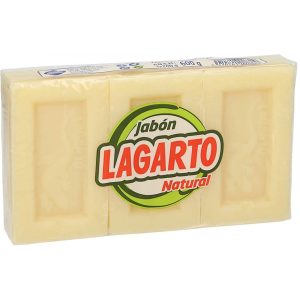 Lagarto Jabón natural pastilla pack 3 unidades x 200 g