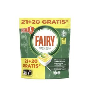 Lavavajillas Fairy Original 41 Cápsulas Limón