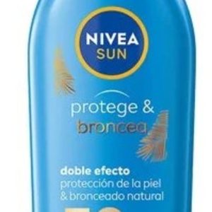 Lait solaire activateur de bronzage SPF50 200 ml Protège&Broncea Nivea