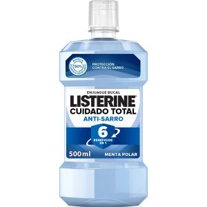 Listerine Cuidado Total Anti-Sarro sabor menta polar 500 ml