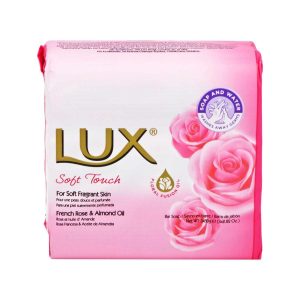 Lux Jabón Tocador Soft Touch French & Almond Oil 3 Pastillas