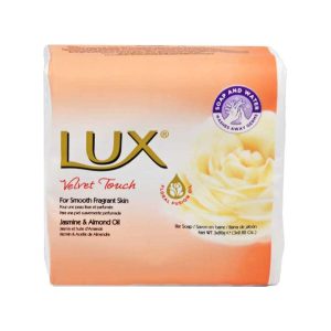 Lux Jabón Velvet Touch Jasmine & Almond Oil 3 Pastillas