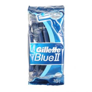 Máquina afeitar desechable Blue II fija 10 unidades Gillette
