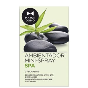 Mayordomo Mini-Spray Recambio ambientador Spa 2 ud