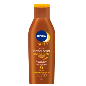 Nivea Sun Loción Solar 200 ml Zanahoria FP 6