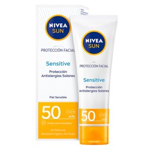 Nivea Sun Sensitive Protección facial SPF50 piel sensible 50 ml