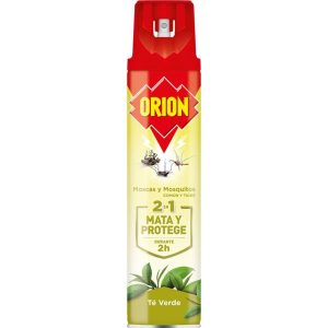 Orion Insecticida Spray Moscas y Mosquitos Té Verde 600ml
