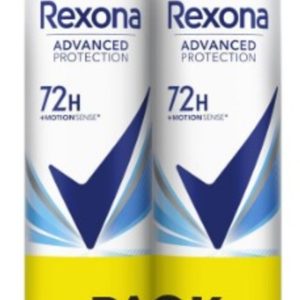 Pack Duplo Deodorant Baumwolle Spray 72 h 200 ml Rexona