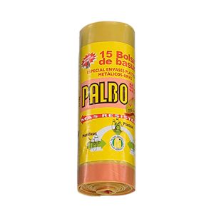 Palbo Bolsa Basura Amarilla 30 Litros