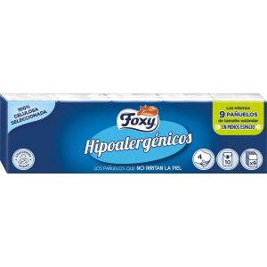 Panuelo FOXY hipoalergenicos 10 uds 4 capas