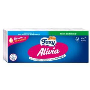 Pañuelos De Papel Alivia 10 Uds Foxy