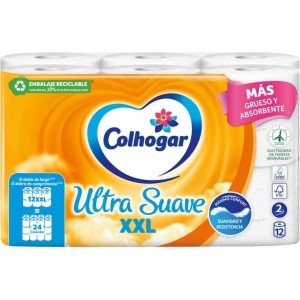 Papel Higiénico Colhogar Suave XXl 12 Rollos – 2 Capas