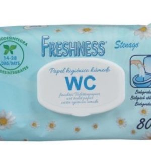 Papel Higiénico Húmedo Freshness 80ud
