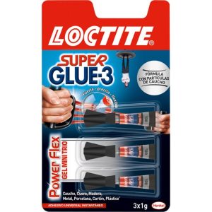 Pegamento Loctite Power Flex Mini Trio 3 Unidades 1g