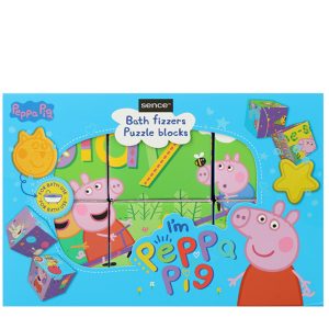 Peppa Pig Puzzle Bombas Baño 6 Piezas