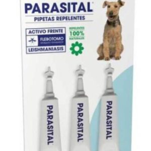 Pipetas Zotal Perros Mediano 3 Unidades Parasital 10-25K 2,5 Ml