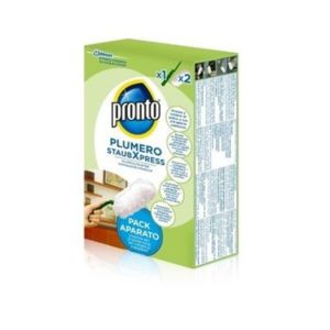 Plumero Atrapapolvo Pronto Mango + 2 Recambios