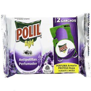 Polil antipolillas perfumador lavanda 2 unidades