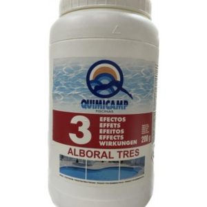 Quimicamp Alboral Tres – 3 Efectos tabletas 200 g – 2 kg
