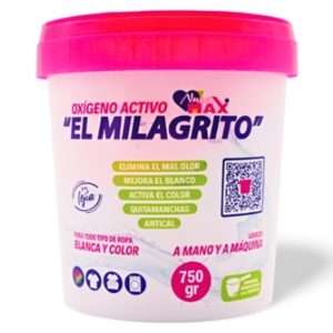 Quitamanchas Milagrito oxigeno activo polvo 750 Ml