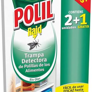 Raid Polil Trampa polillas alimentos 2 unidades + 1 gratis