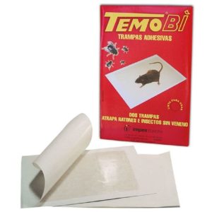 Raticida Temobi Armadilha Adesiva 3 Und
