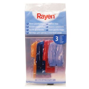 Rayen Sacos Guardarropa 3 uds 65×125 cm
