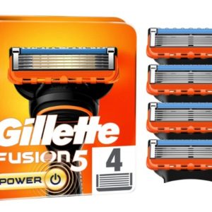 Recambios Fusion 5 Power 4 Unidades (5 Hojas) Gillette
