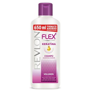 Revlon Champú Flex Volumen Finos 650 ml Keratina