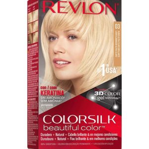 Revlon Colorsilk Coloración 03 Rubio Ultra Claro Permanente Sin Amoníaco