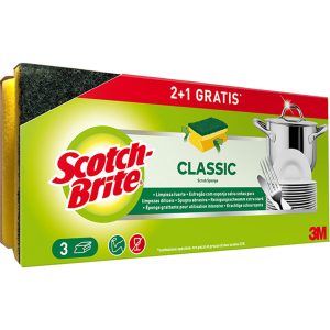 Scotch-Brite Classic Estropajo salvauñas 2 + 1 ud gratis
