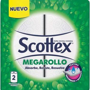 Scottex Megarollo papel de cocina x 2 unidades