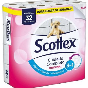 Scottex Original 32 rollos Papel higiénico