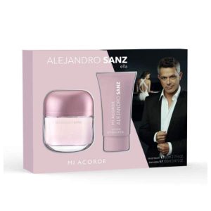 Set mujer Mi Acorde (Edt Spray 80ml+ Bl 100ml) Alejandro Sanz