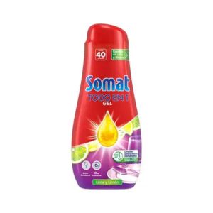 SOMAT Gel todo en 1 lima limon 40 dosis