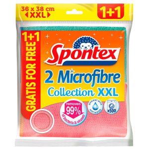 Spontex Bayeta Microfibra 2 Unidades XXL 38X40