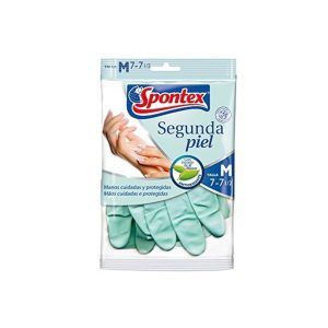 Spontex Guantes Segunda Piel T-7 Mediana